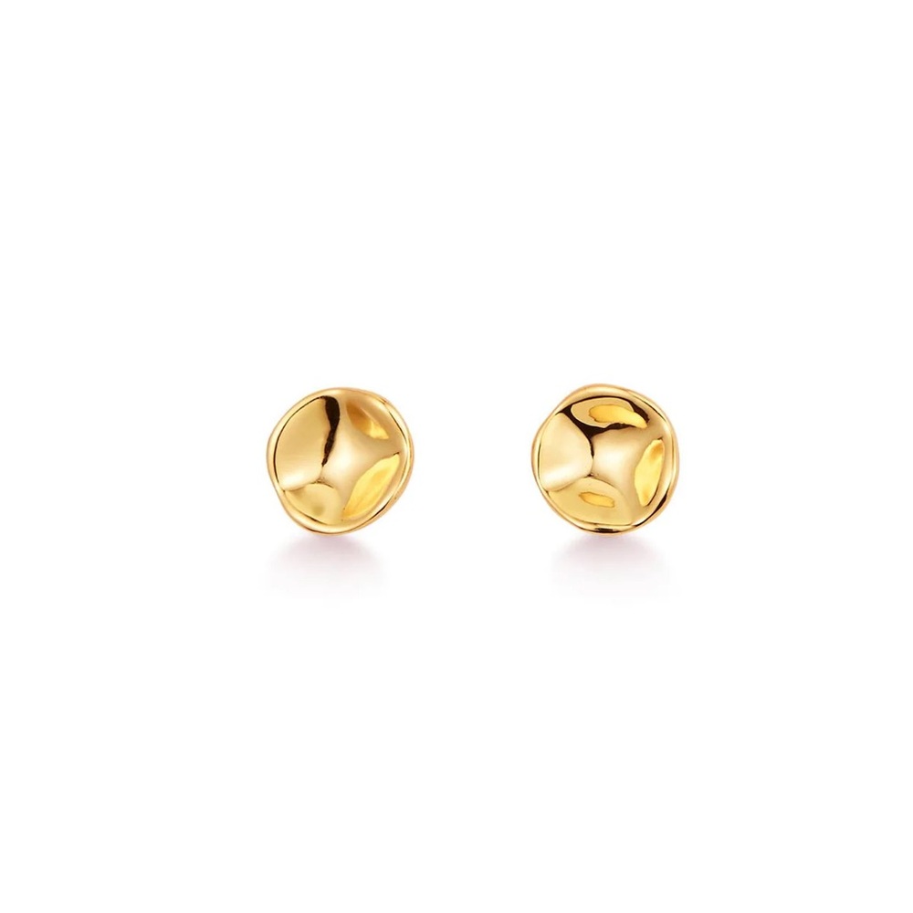 Gaia Gold Studs